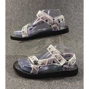 Teva Original Universal Sandal Boomerang White/Gray Women’s Sz 7
